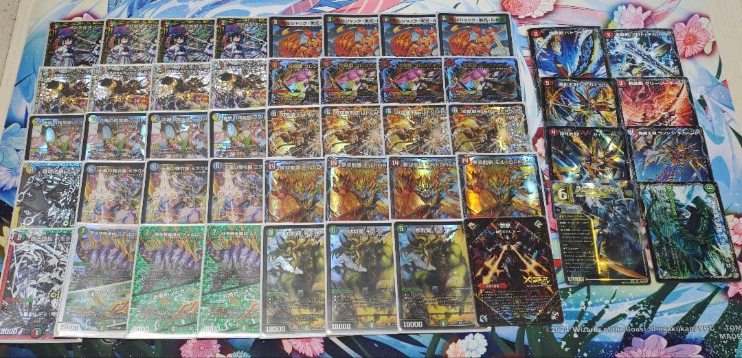 GP優勝構築 シータモルトデッキ デュエマ引退品 パーツ付き