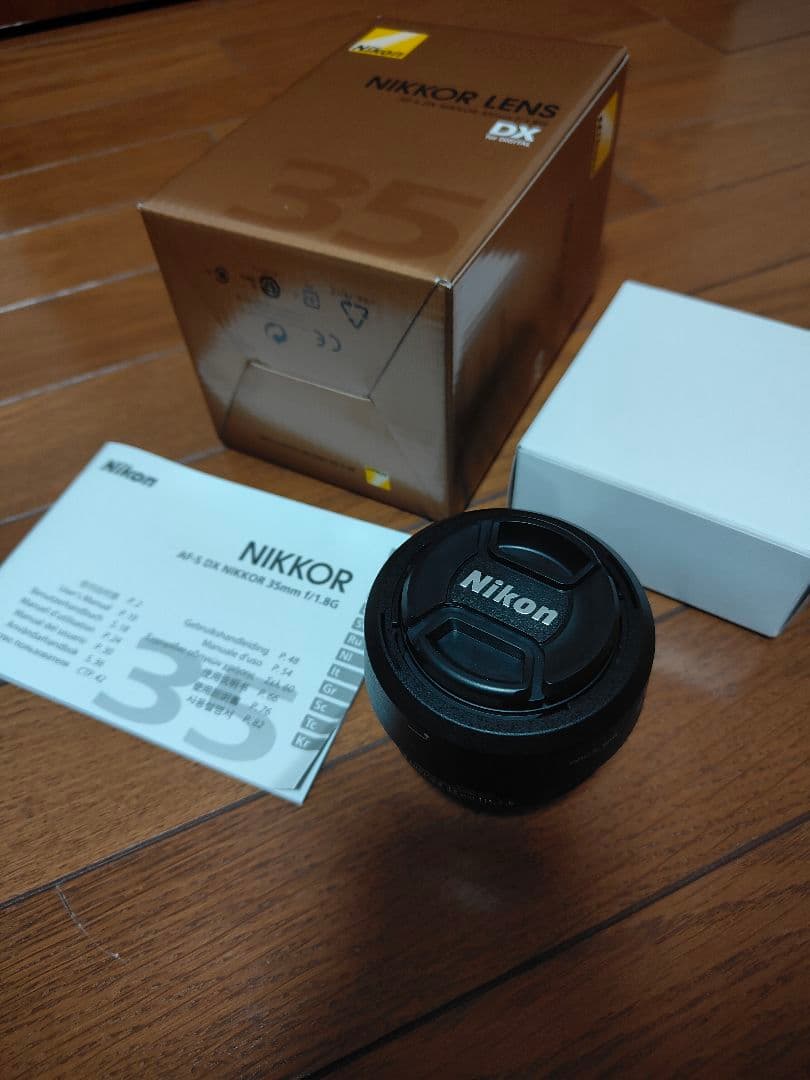 5/25値下げ　NIKKOR 35mm f/1.8g DX レンズ
