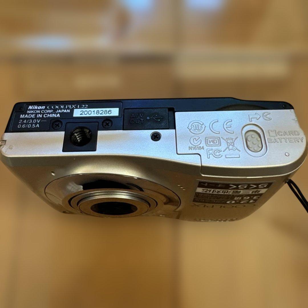 デジタルカメラ Nikon coolpix L22