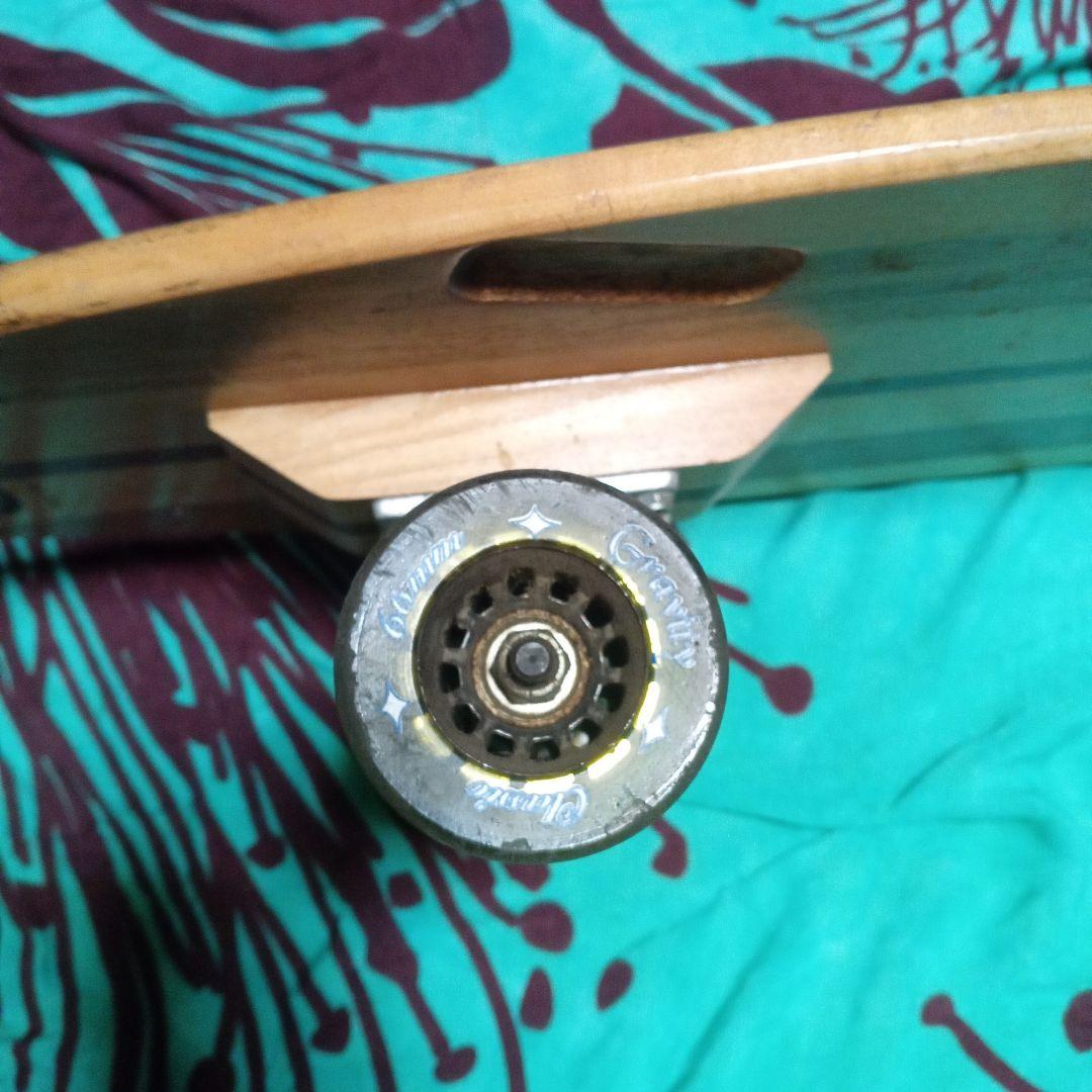 レア　gravity ウッド42インチ　ロングスケートボード