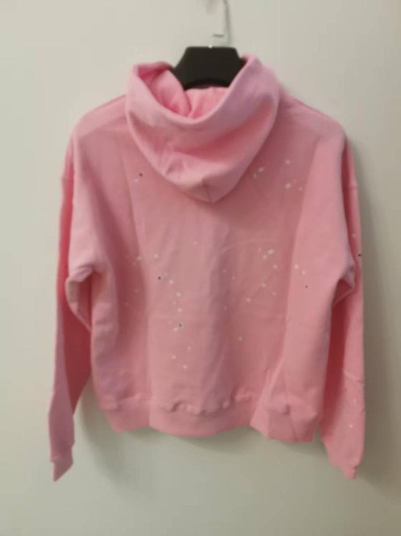 sp5der Atlanta ピンク パーカー