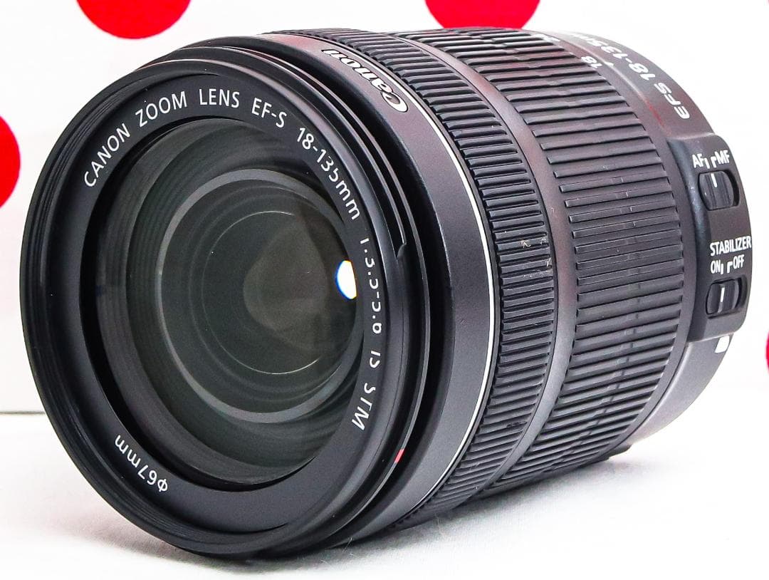 超高速AFレンズ❤美品 Canon EF-S 18-135mm STM❤遠近両用