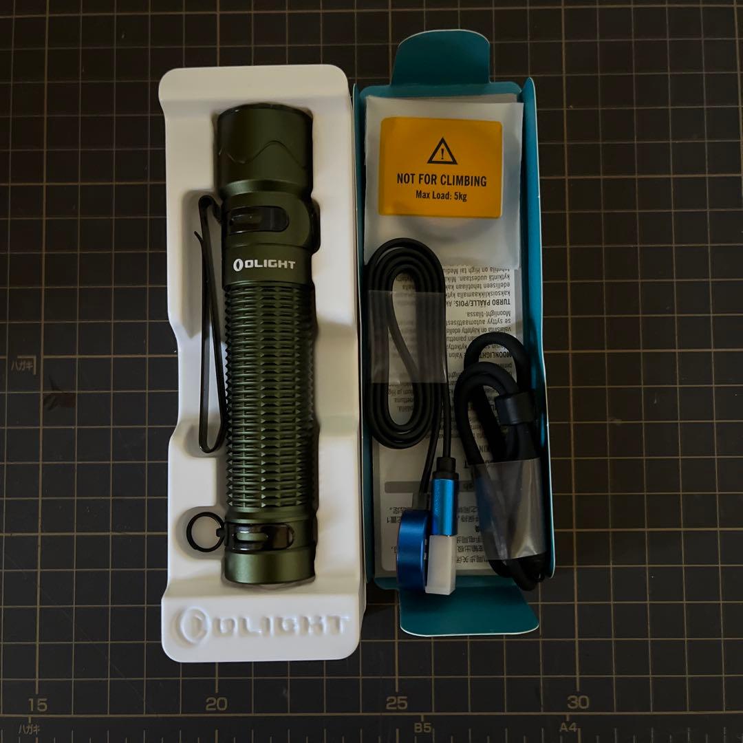 Olight Warrior Mini 2 予備バッテリー18650 セット