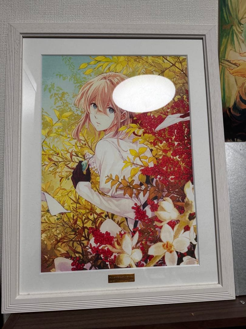 ヴァイオレットエヴァーガーデン 額装アート＋おまけ