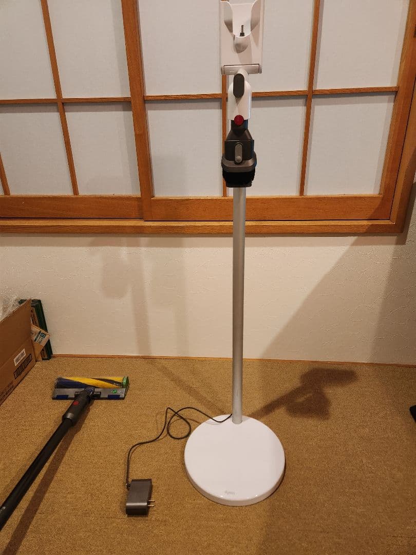 最終値下げ dyson V12 detect slim Fluffy スタンド付