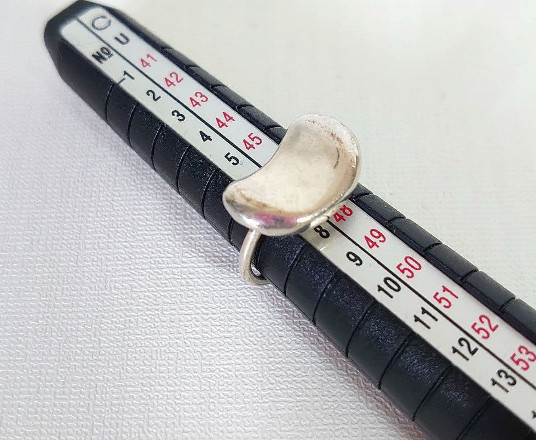 ティファニー ビーンズ リング シルバー ＃7 ヴィンテージ 1985