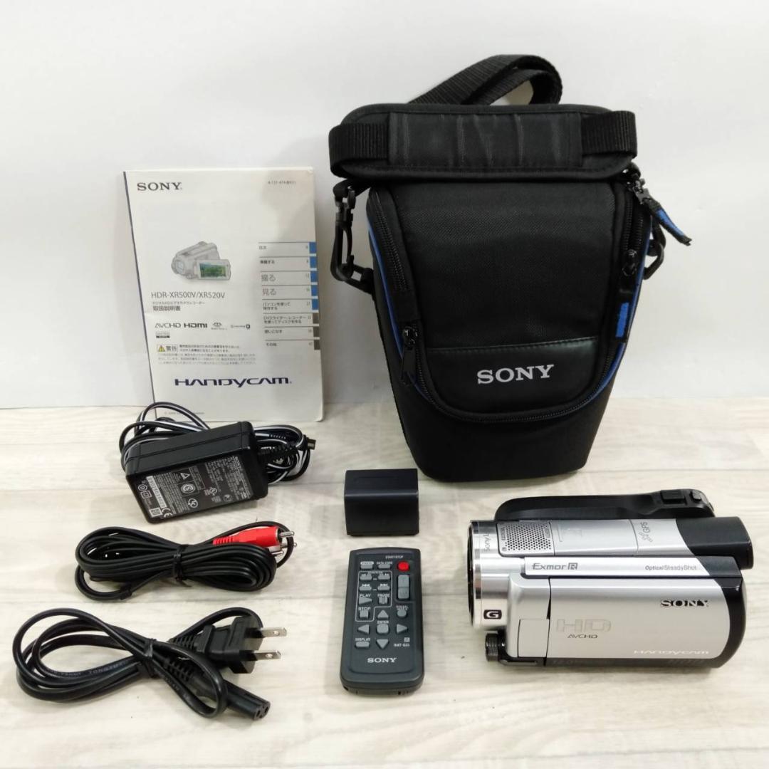 SONY デジタルHDビデオカメラレコーダー HDR-XR500V/S