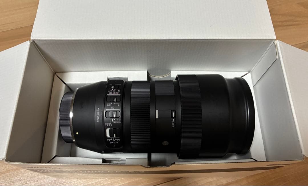 三脚座付【sigma シグマ】100-400mm F5-6.3 DG