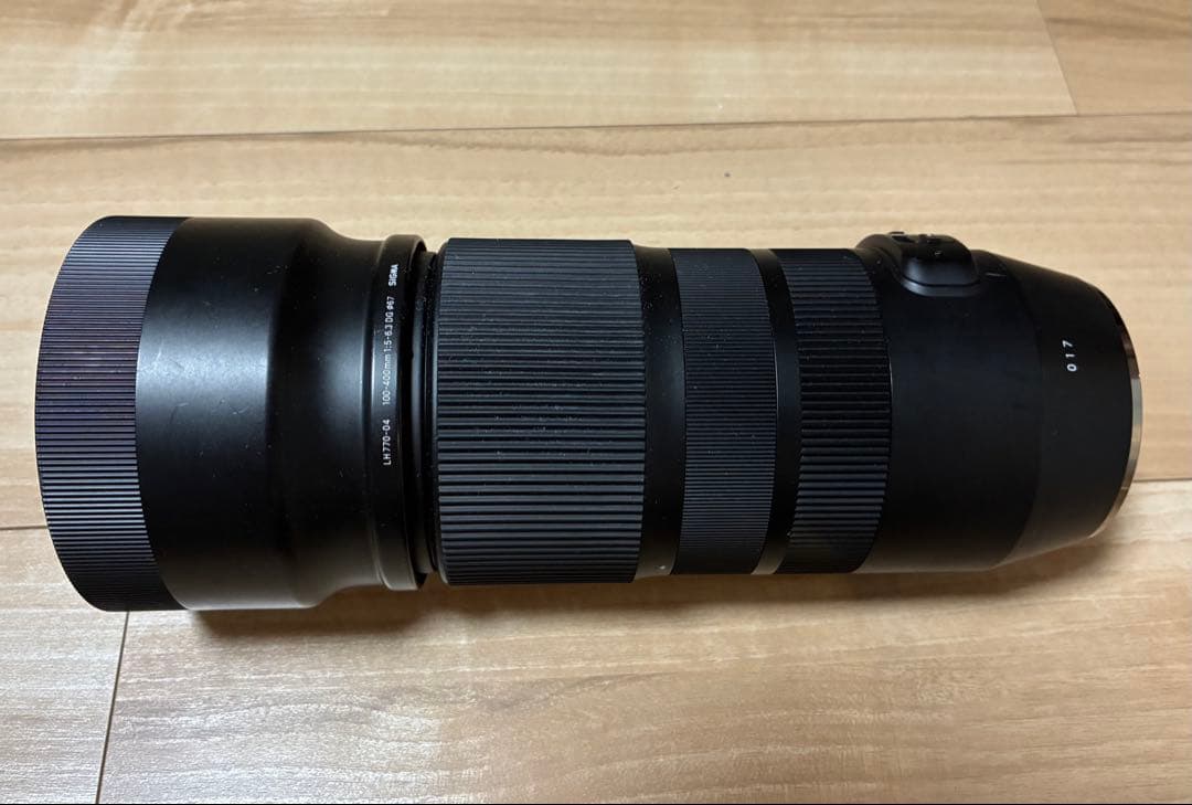 三脚座付【sigma シグマ】100-400mm F5-6.3 DG