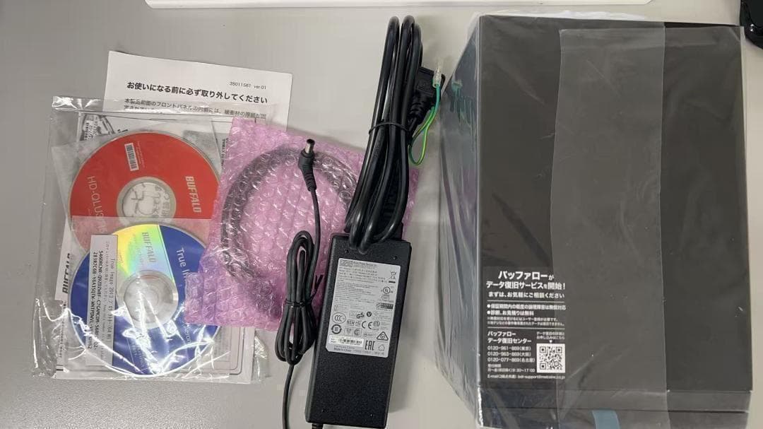 BUFFALO 外付けハードディスク 12TB 未使用に近い 動作確認済み