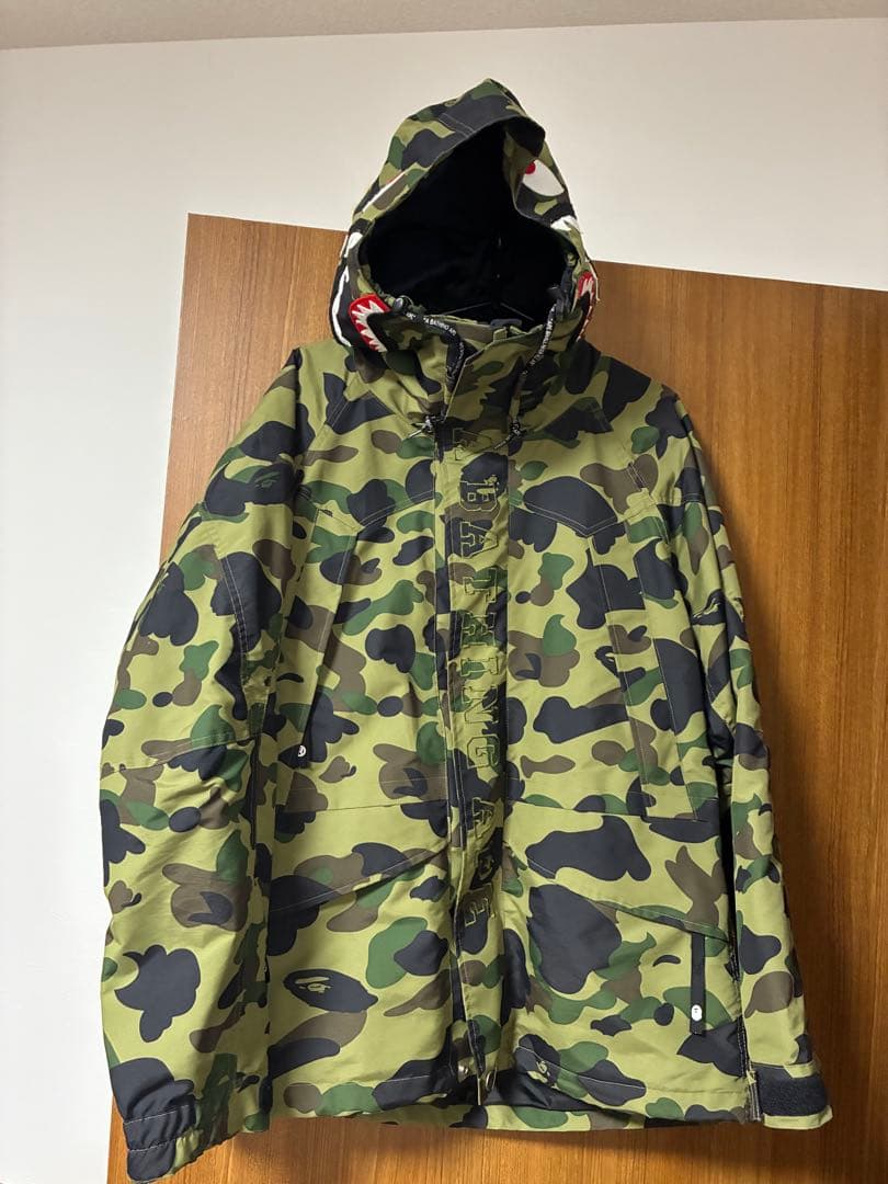 APE 1ST CAMO SHARK BOARDJACKET　Mサイズ