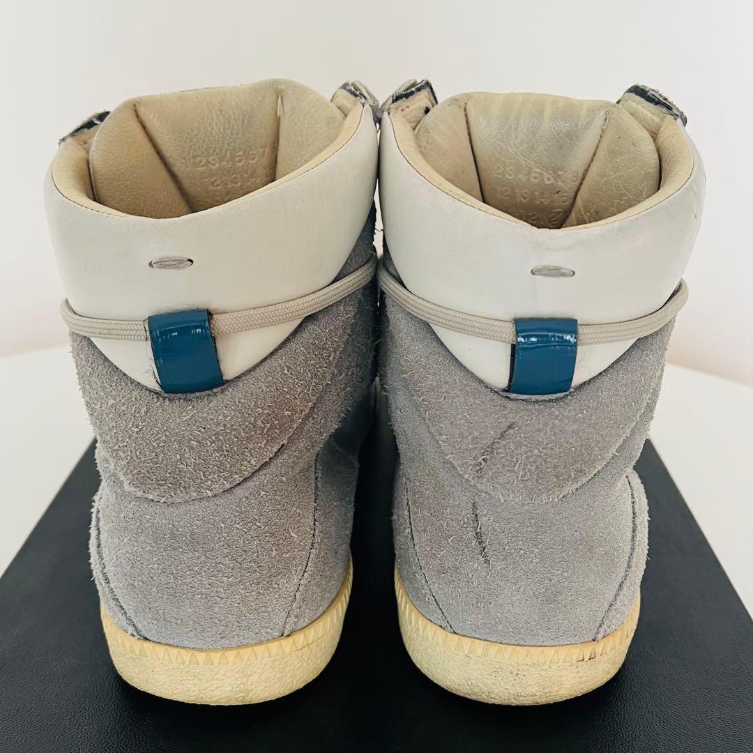 【26cm相当】Margiela マルジェラ スエード ハイカット スニーカー