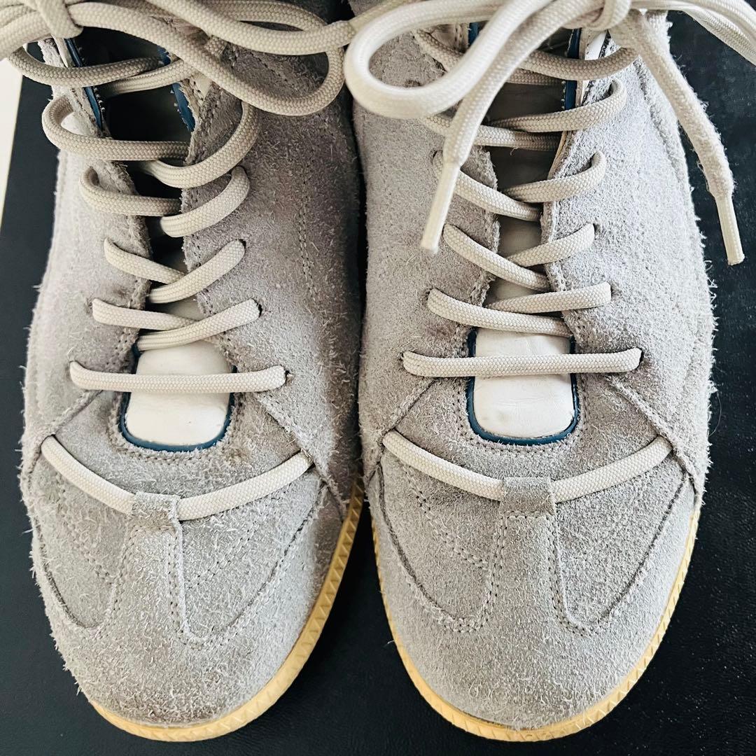 【26cm相当】Margiela マルジェラ スエード ハイカット スニーカー