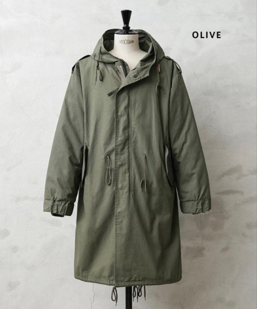 OUSTONヒューストン米軍 M-51モッズコートSHELL, M-1951