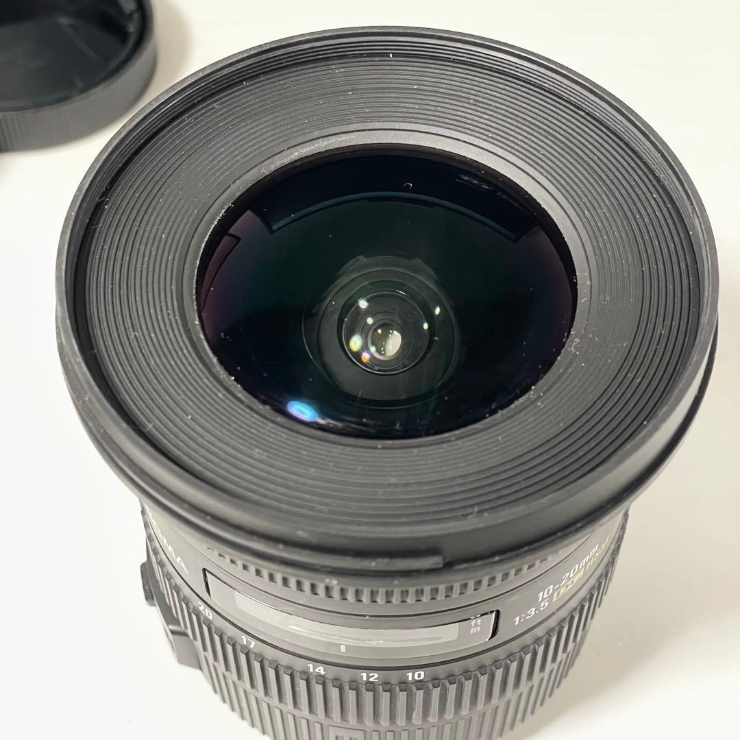 SIGMA10-20mm F3.5 EX DC HSM キヤノン用APS-C専用