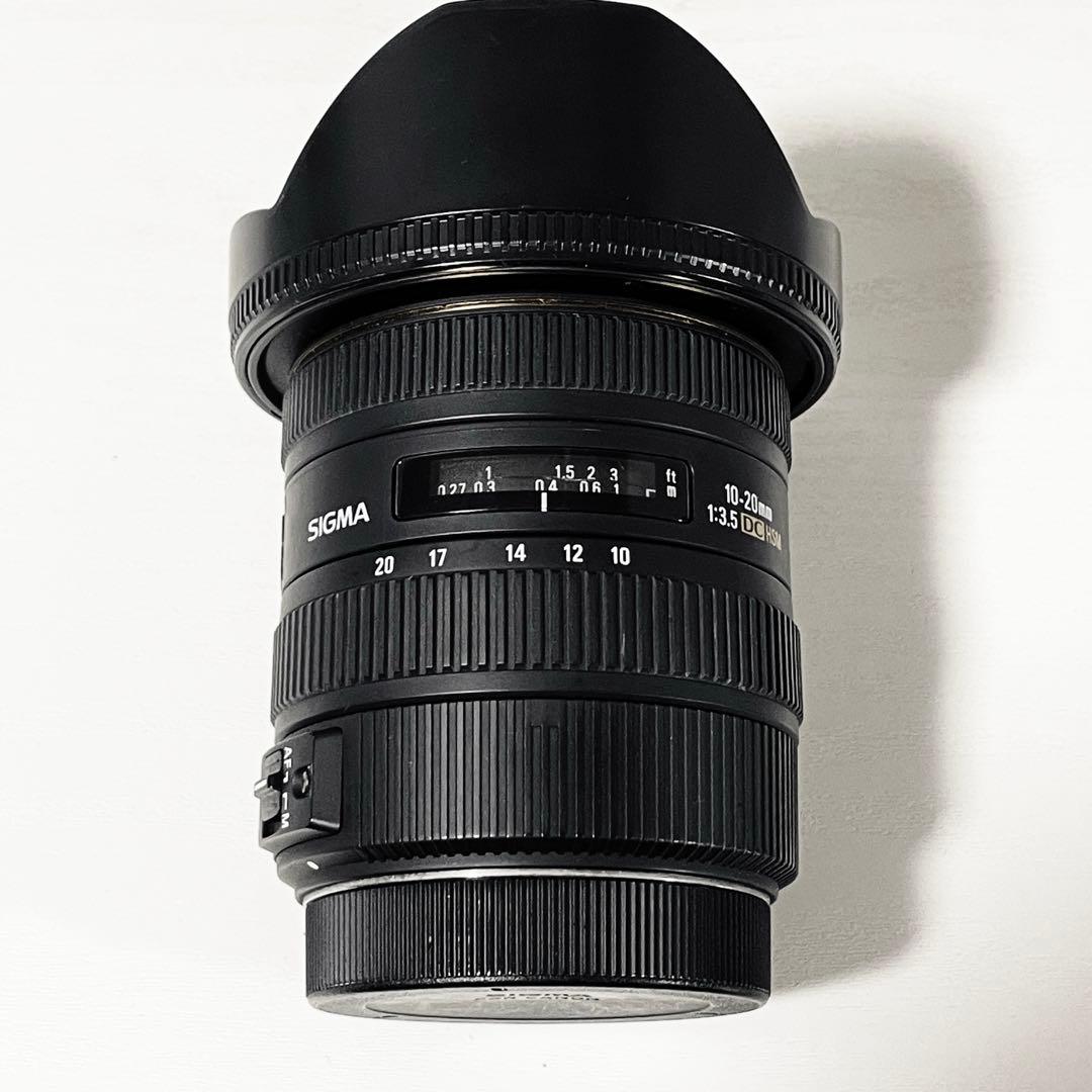 SIGMA10-20mm F3.5 EX DC HSM キヤノン用APS-C専用