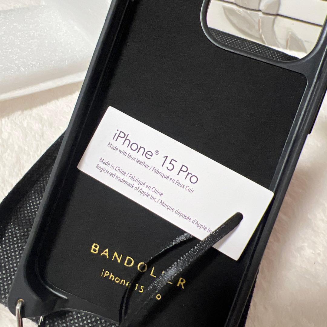 BANDOLIER iPhone 15 Pro ケース　シルバー