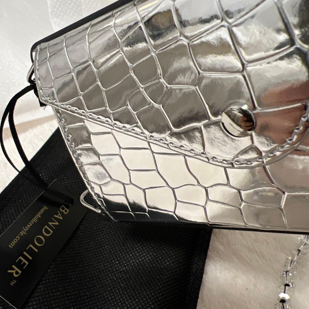 BANDOLIER iPhone 15 Pro ケース　シルバー