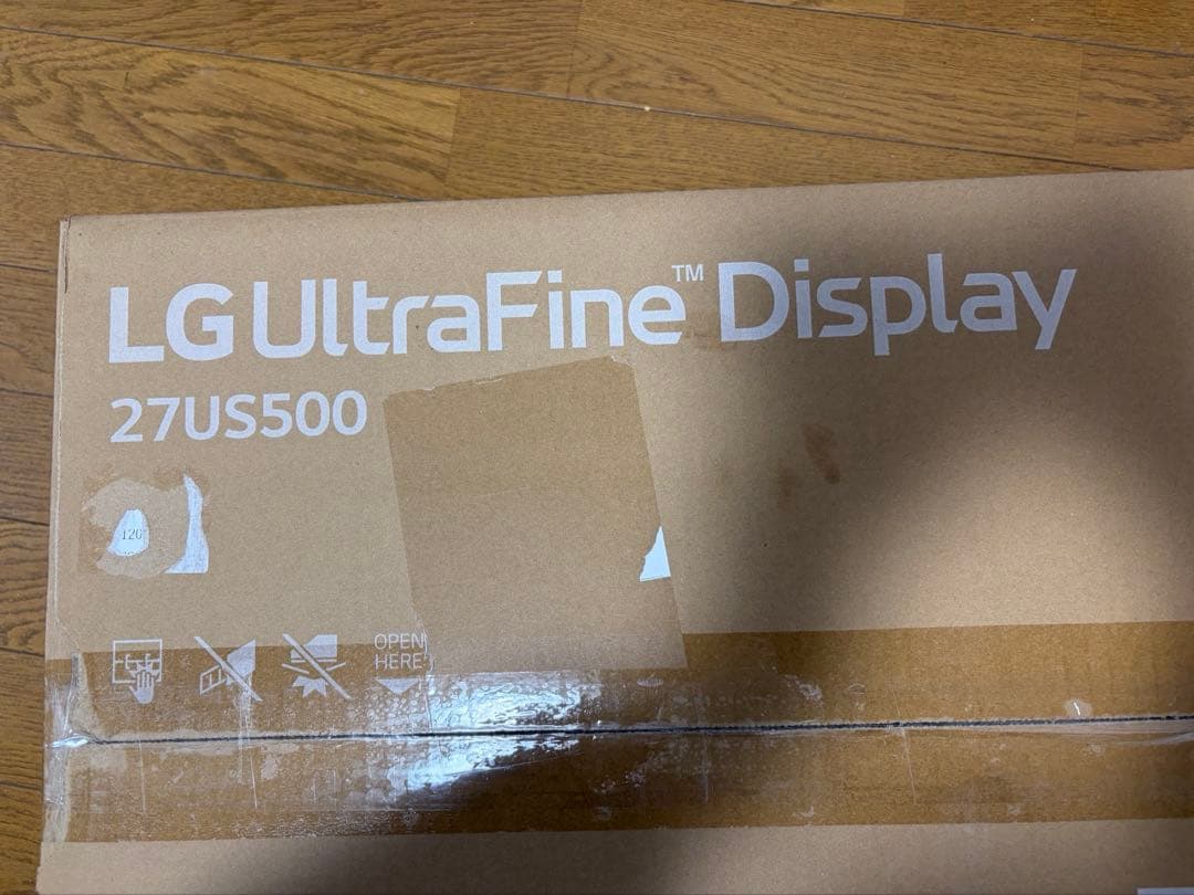 【美品】 LG 27US500-W 27インチ 4K IPSモニター
