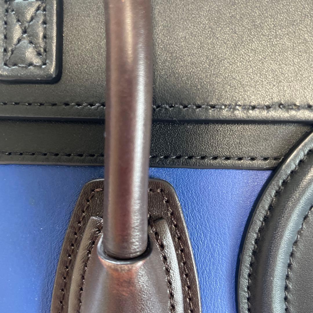 11/23値下げ　CELINE ラゲージ　ナノショッパー ハンドバッグ　セリーヌ