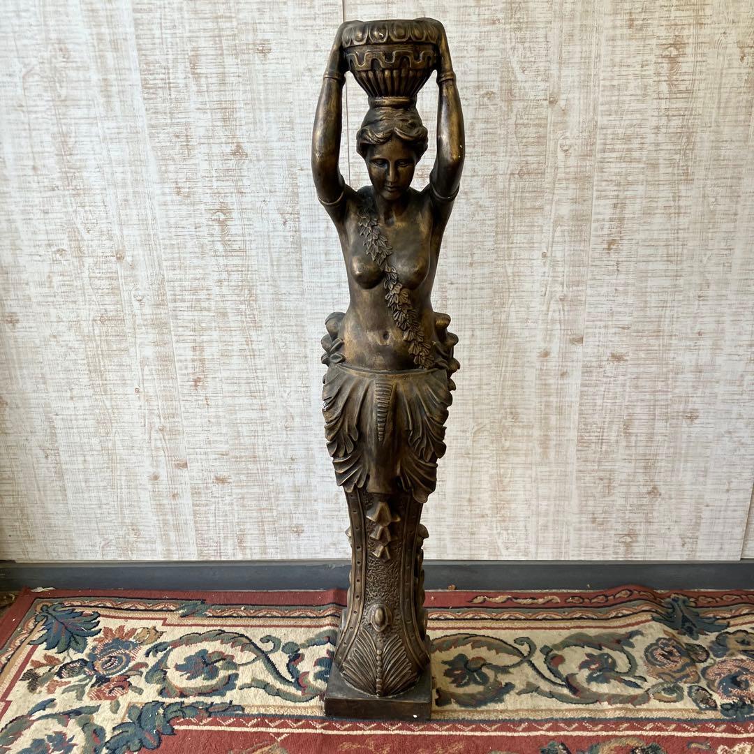 アンティーク 大型 ヴィーナス ブロンズ像 女神像 置物 オブジェ レトロ