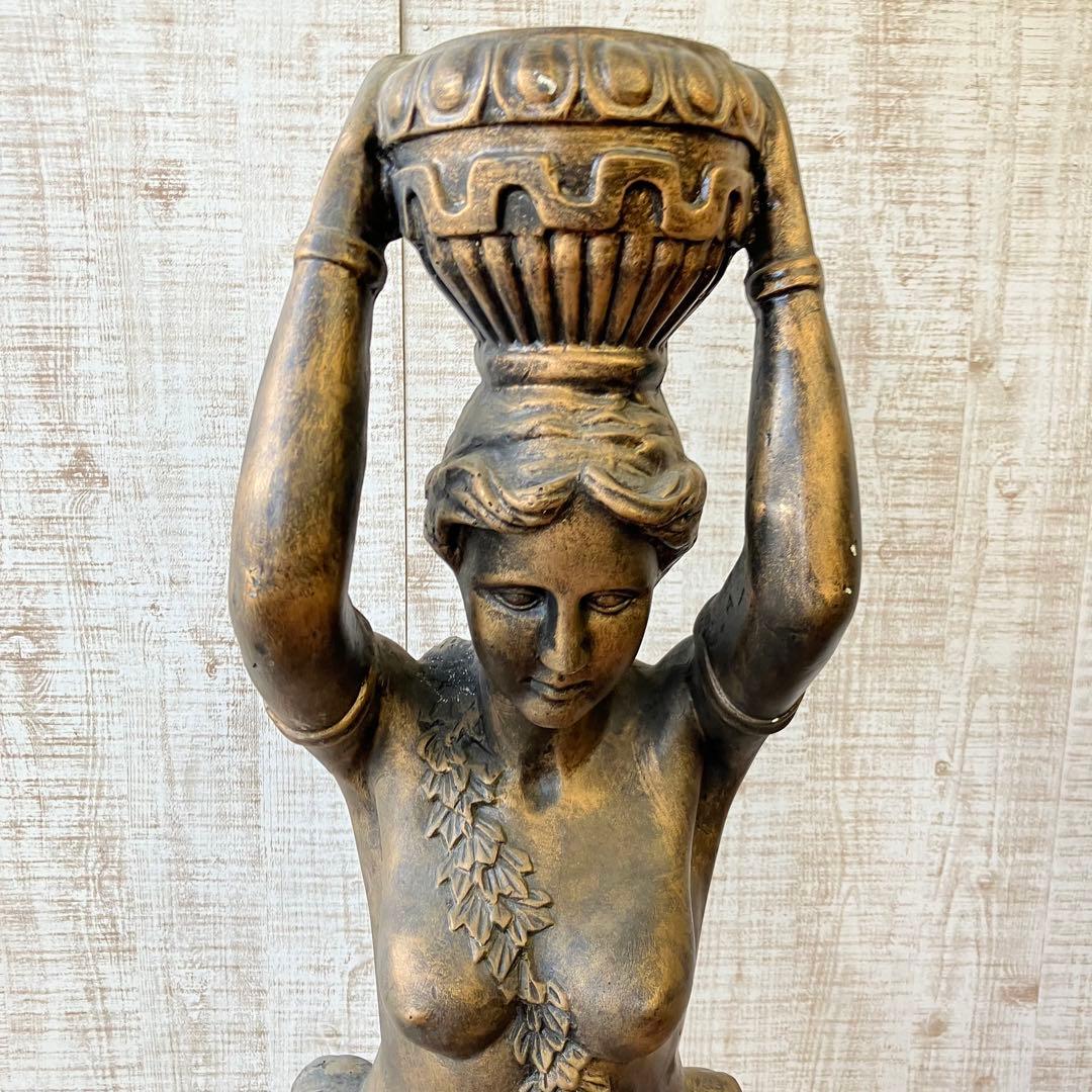 アンティーク 大型 ヴィーナス ブロンズ像 女神像 置物 オブジェ レトロ