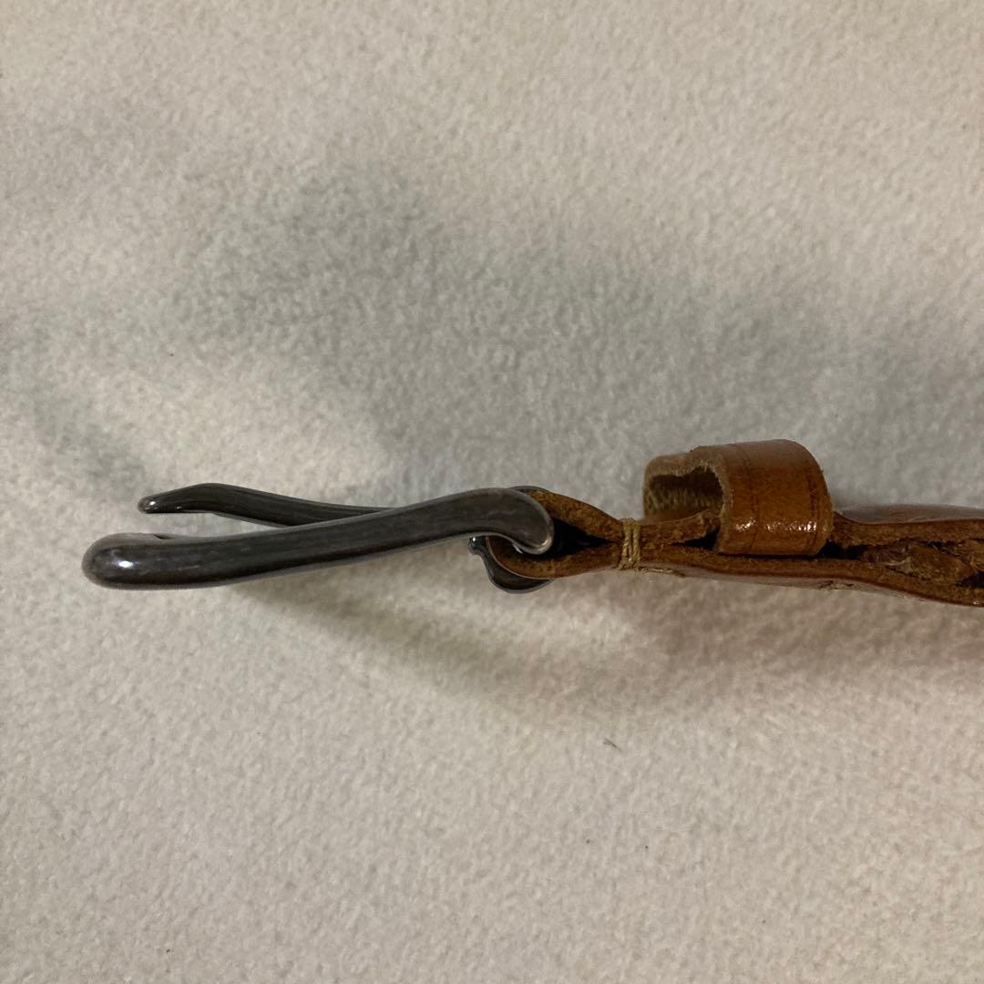 希少40 大きいサイズ ホワイトハウスコックス メッシュベルト ライトブラウン