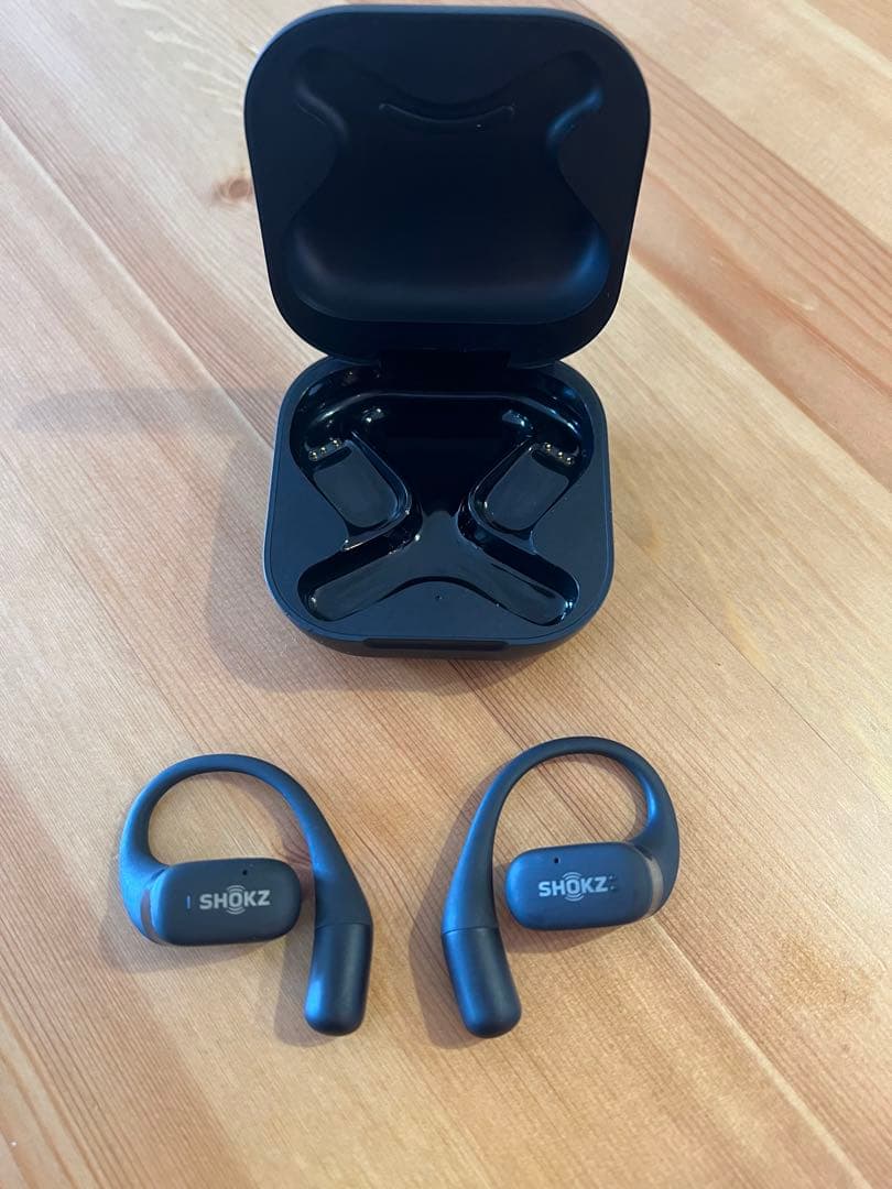 SHOKZ オープンフィット　ワイヤレス ブラック