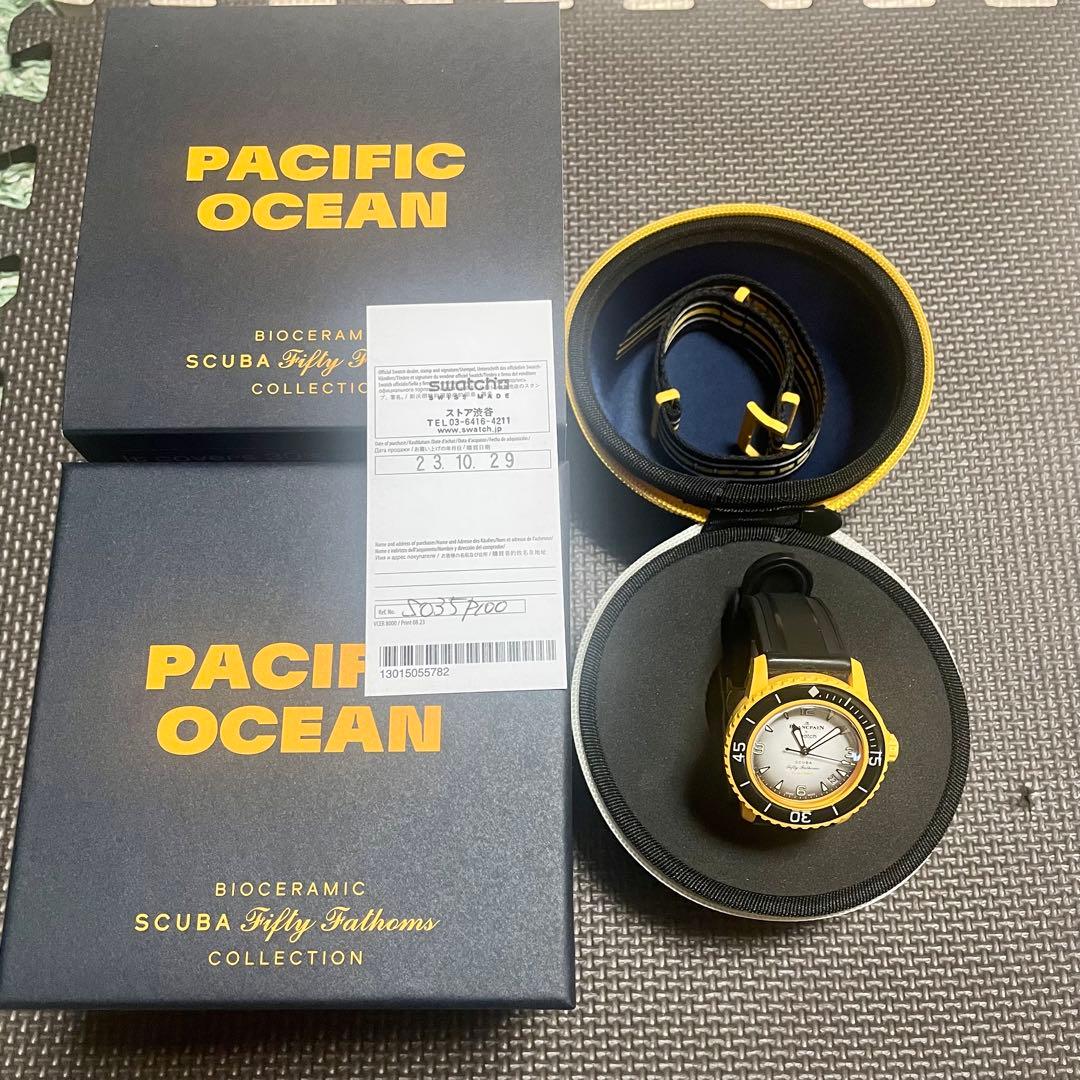 【中古美品】Blancpain × Swatch PACIFIC OCEAN