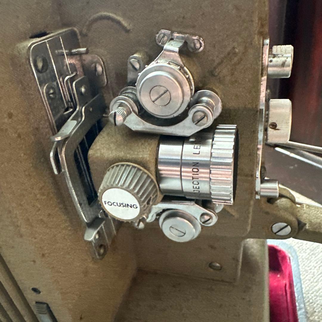放映机，映写機 ，昭和レトロ アンティークELMO F-80 8mm，昭和