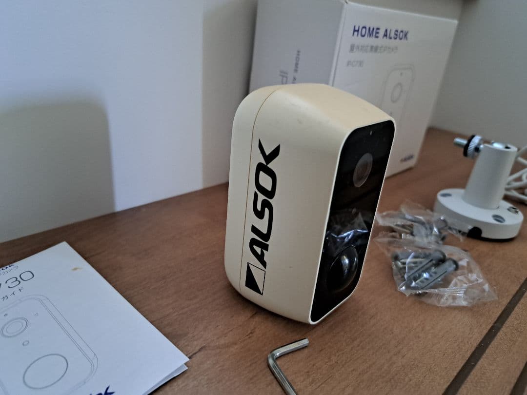 【定価4.4万】ALSOK 防犯カメラ IP-C730 月額無料！動作確認済