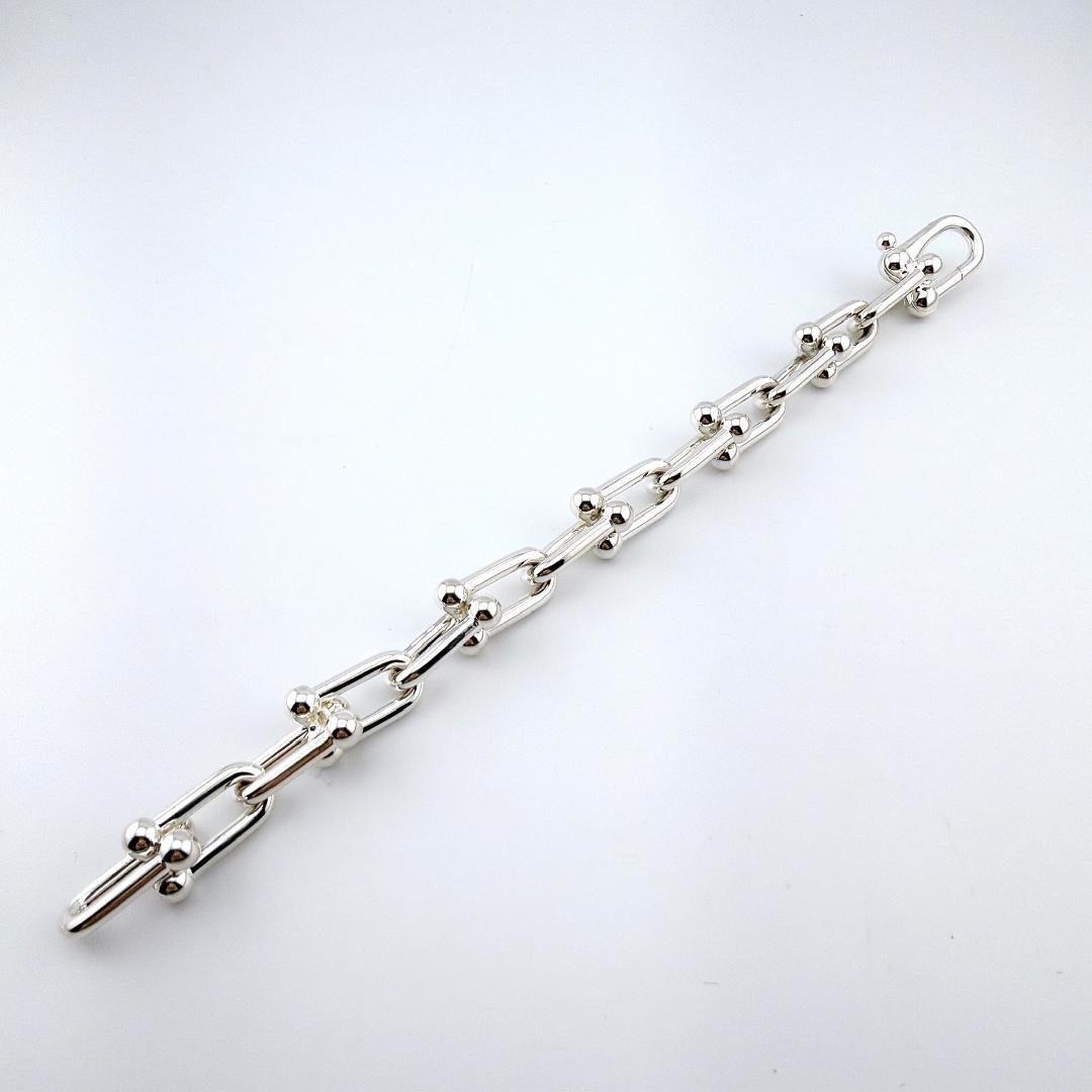 ティファニー ハードウェア ラージリンク L(14コマ) ブレスレット シルバー