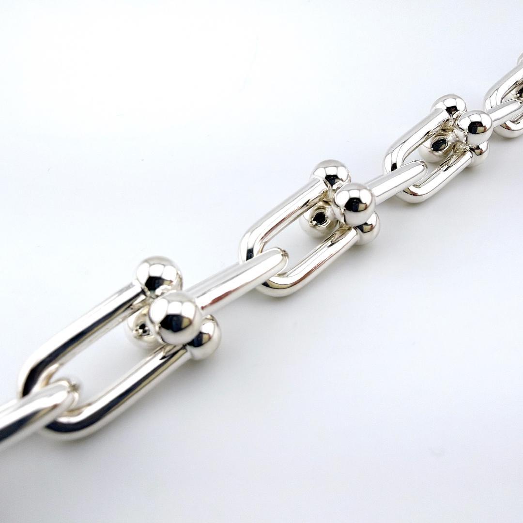 ティファニー ハードウェア ラージリンク L(14コマ) ブレスレット シルバー