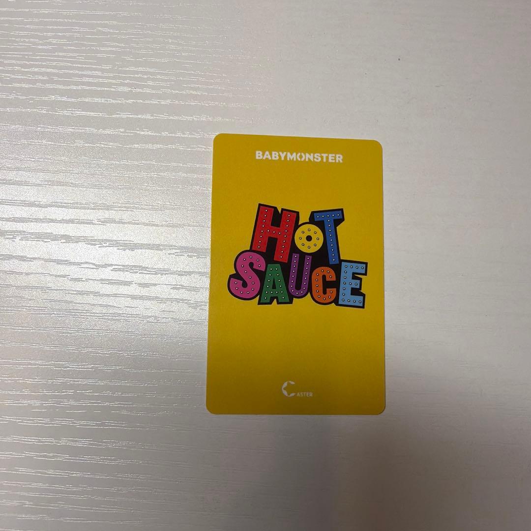 BABYMONSTER アサ HotSauce 上海ポップアップ限定 トレカ