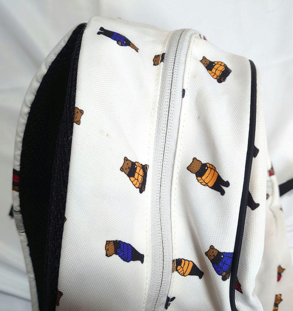 ザノースフェイス　スモールデイ　白　ベア