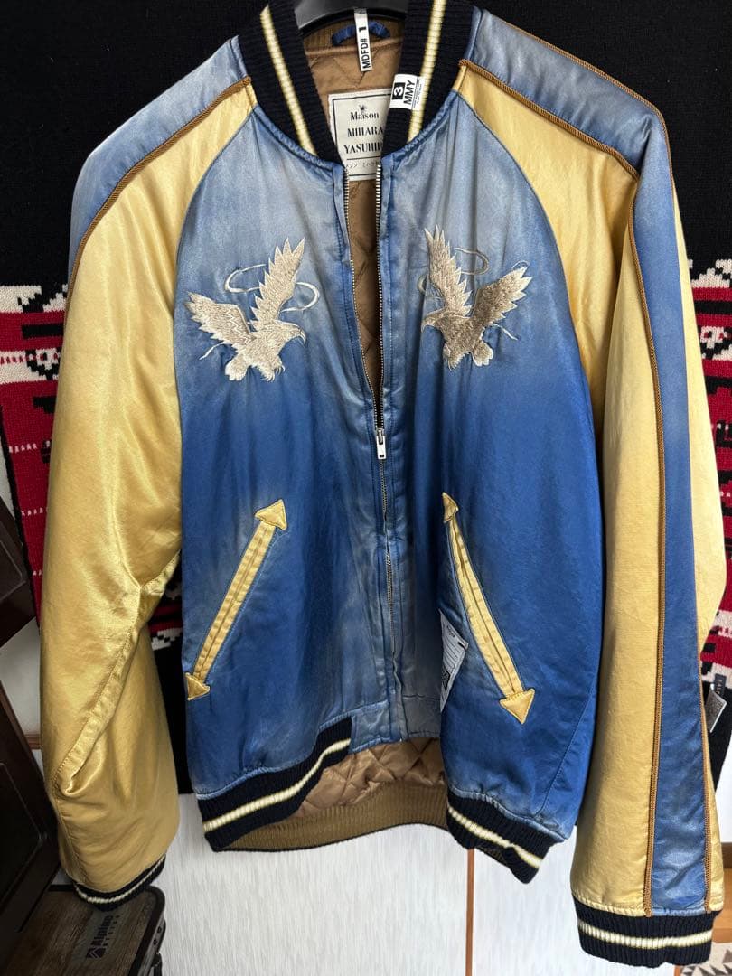 メゾン　ミハラヤスヒロ スーベニアジャケット　スカジャン