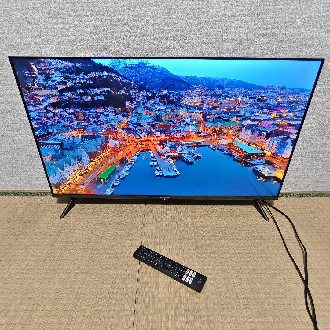 スマートテレビ40型 ハイセンス ネット動画️⭕️地上波 24年製✨新品に近い
