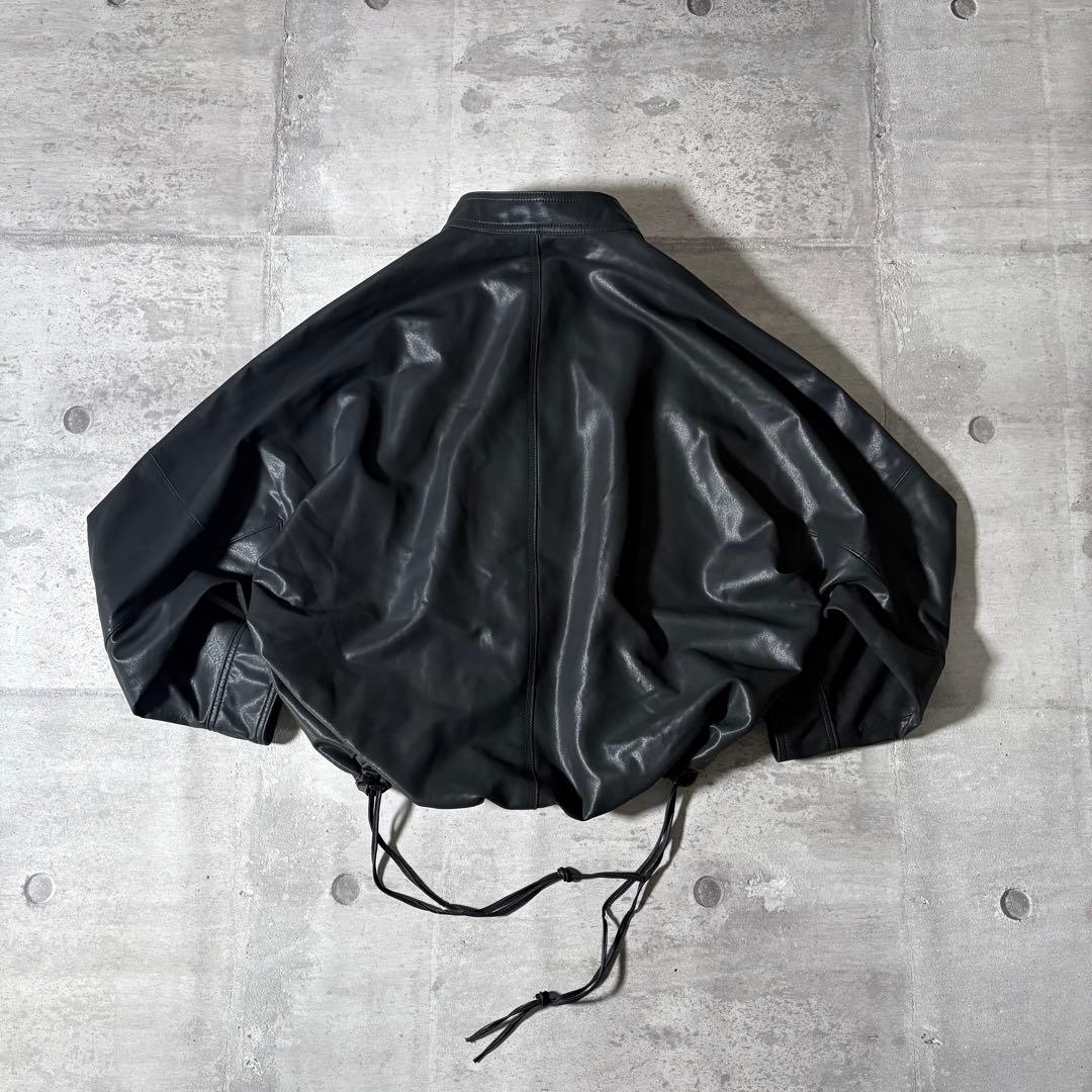 ジャケット・アウター leather jacket buggy parachute pants y2k