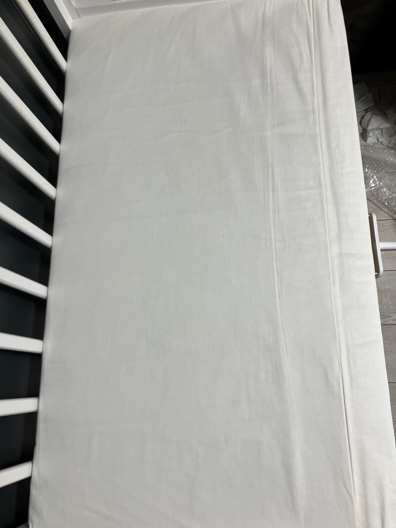 【美品】　そいねーる+ロング　ホワイト　ベビー　ベッド