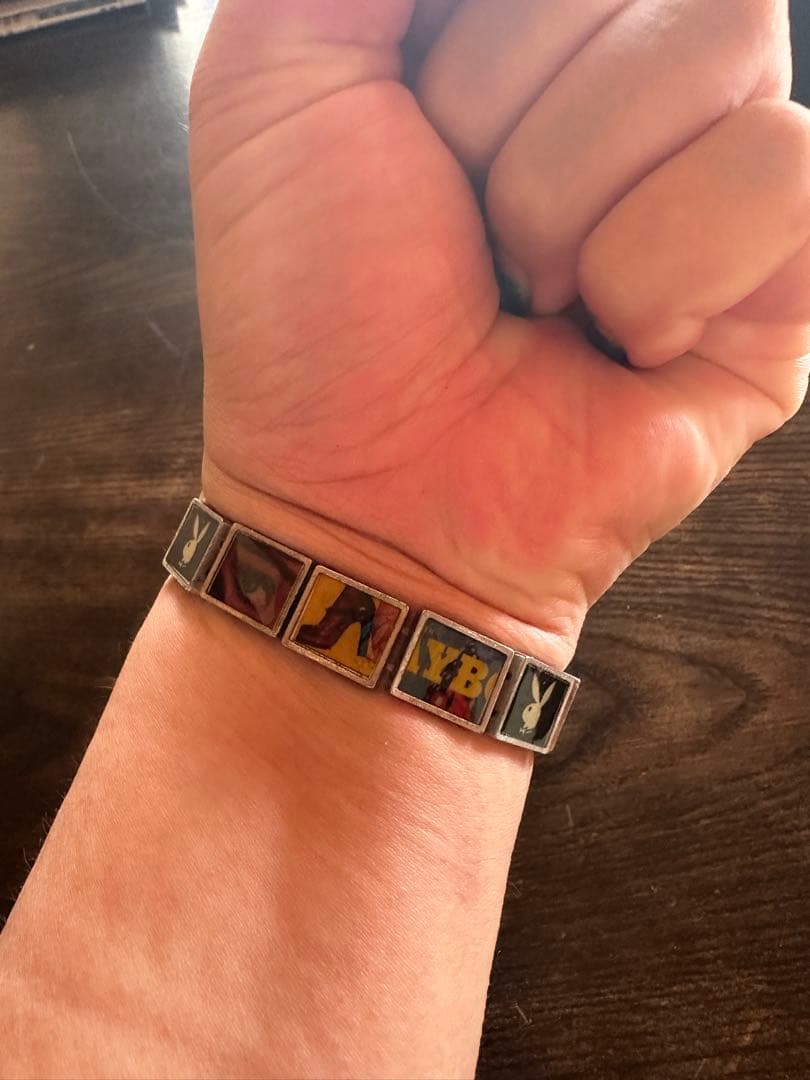 希少　プレイボーイ✖︎ヒステリックグラマー　デザイン ブレスレット