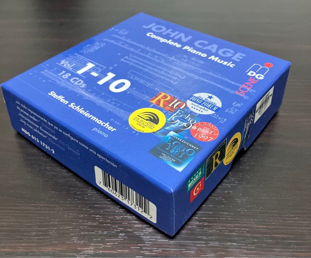 John Cage／Complete Piano Music（18CD）