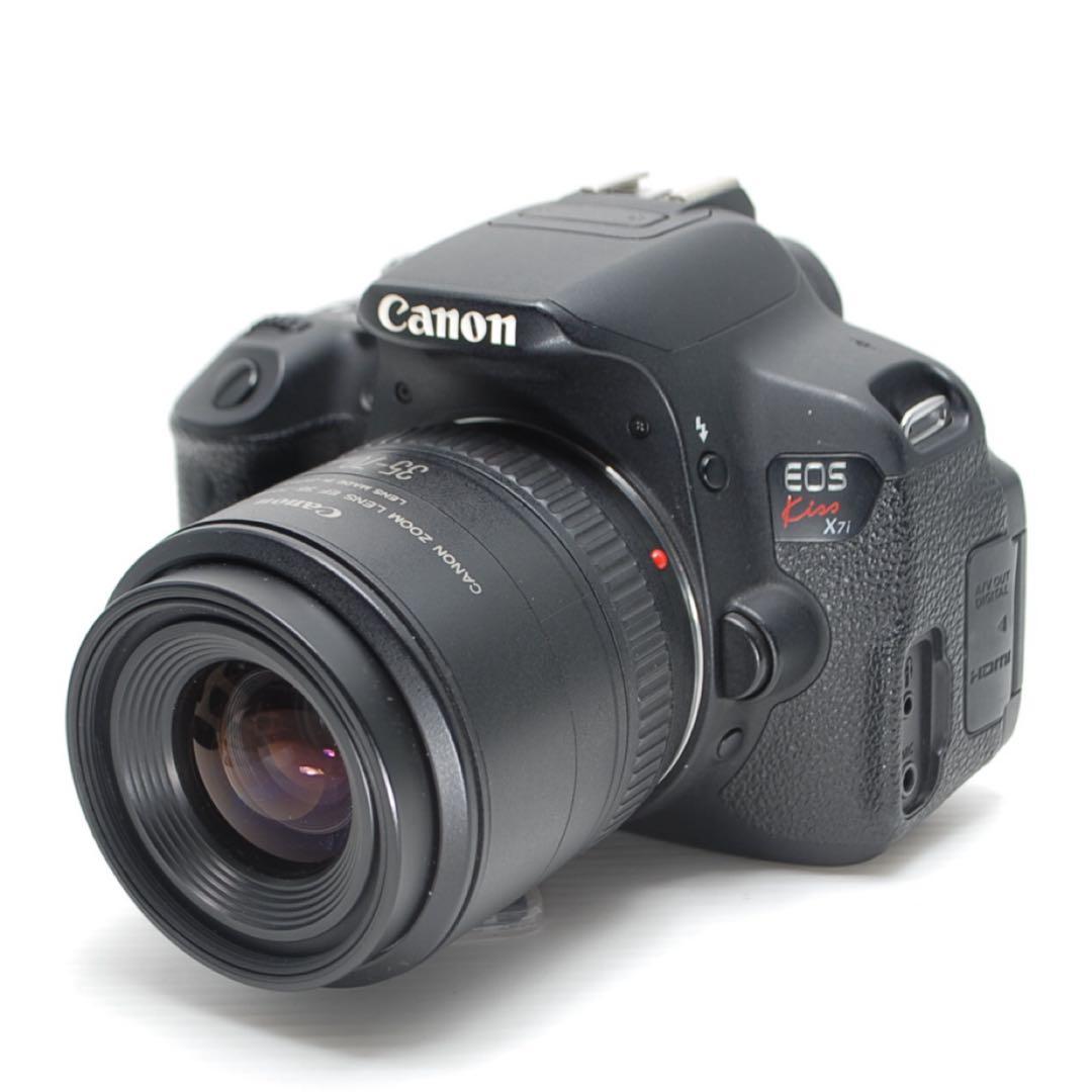 ❤️高画質一眼レフカメラ❤️Canon kiss X7i シングルレンズセット美品