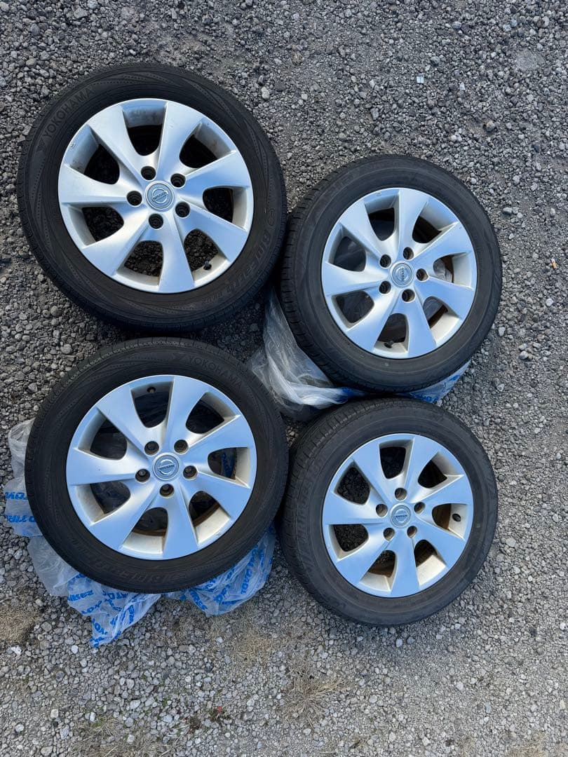 195/60R16 NISSAN Serena オリジナルアルミホイール