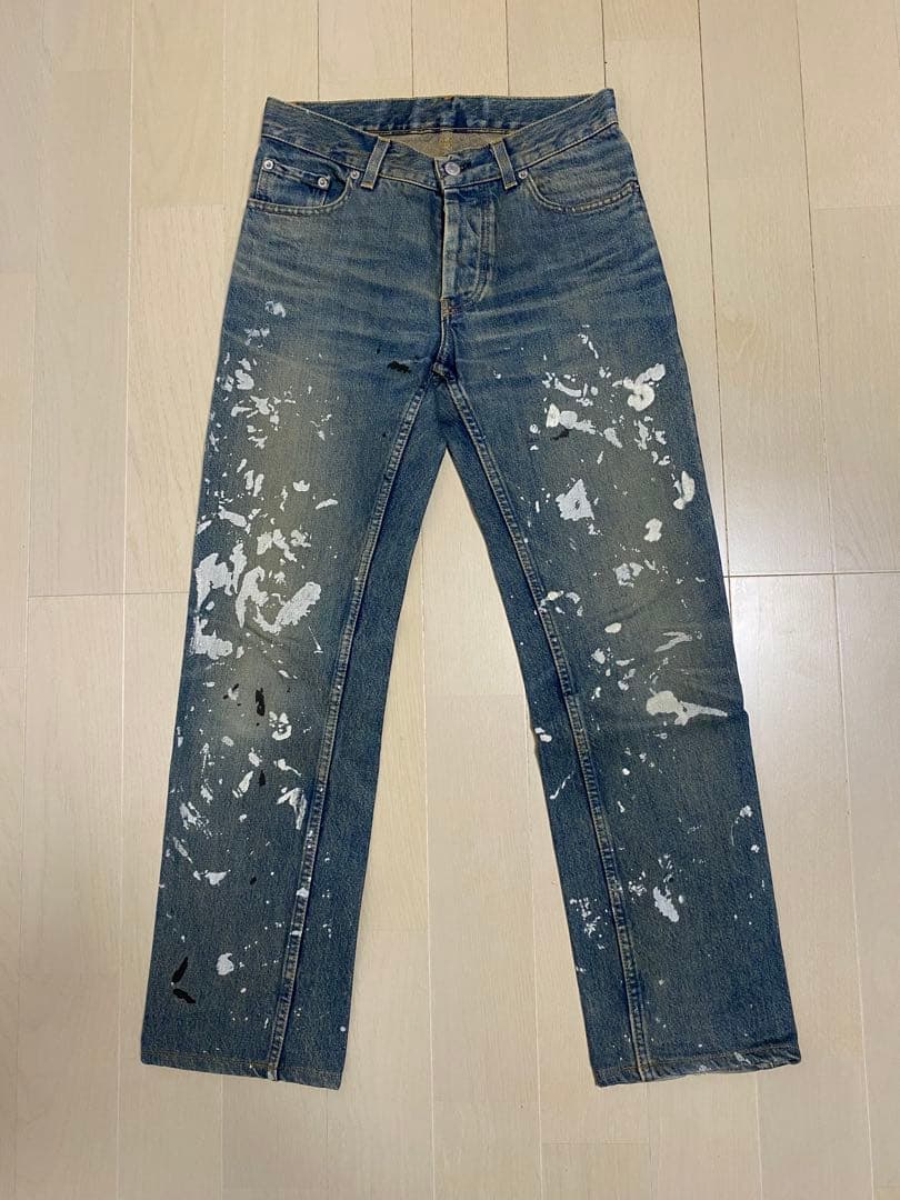 【美品 希少】 ヘルムートラング 本人期 ペンキデニム 29