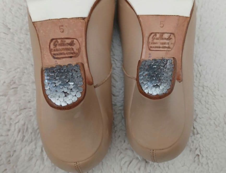 フラメンコシューズ 　ガジャルド５　ベージュ