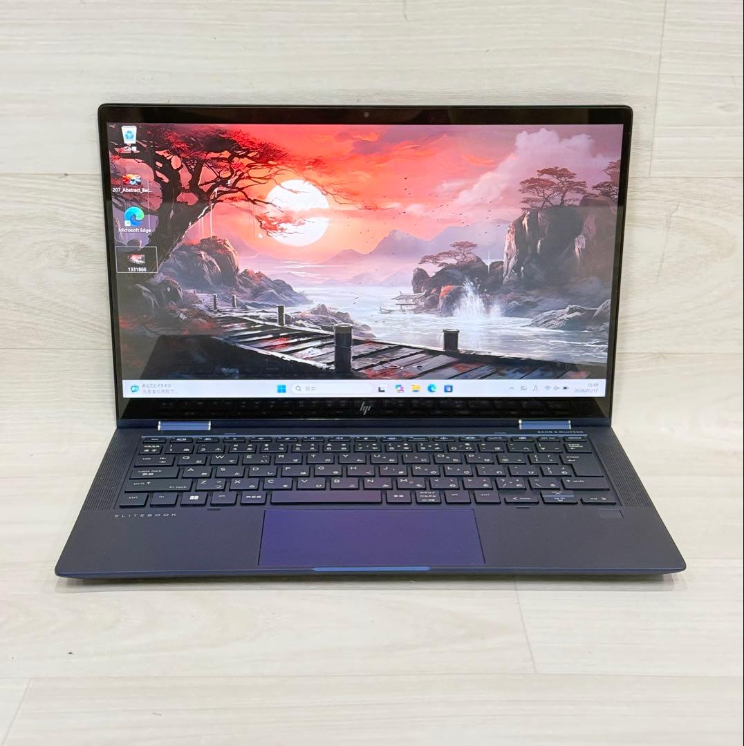 11世代Corei7/hp Elite DragonflyG2/16GB/512