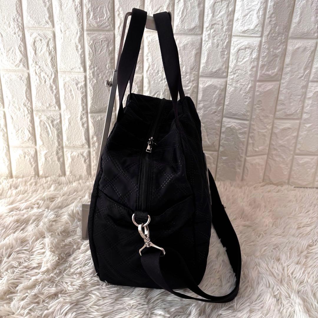 マリークワント ピンソニックキルトデイジー ライトボストン　大きいサイズ