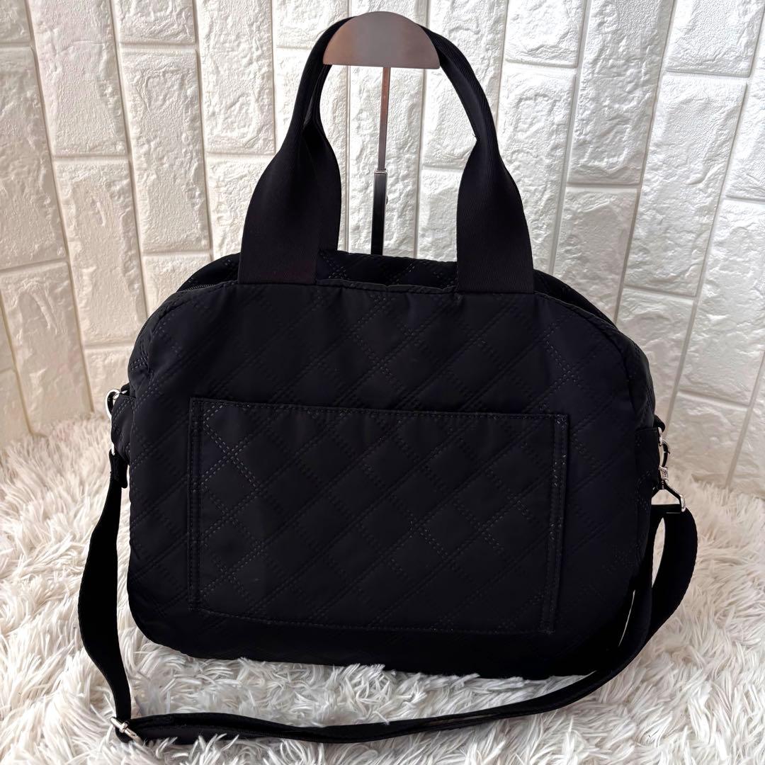 マリークワント ピンソニックキルトデイジー ライトボストン　大きいサイズ