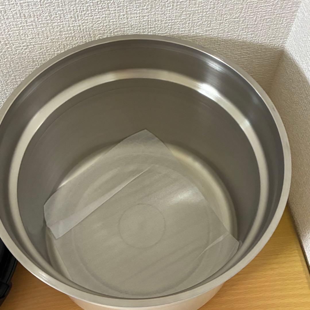 サーモス 真空保温調理器 シャトルシェフ KBF-4500 ホワイト 未使用品