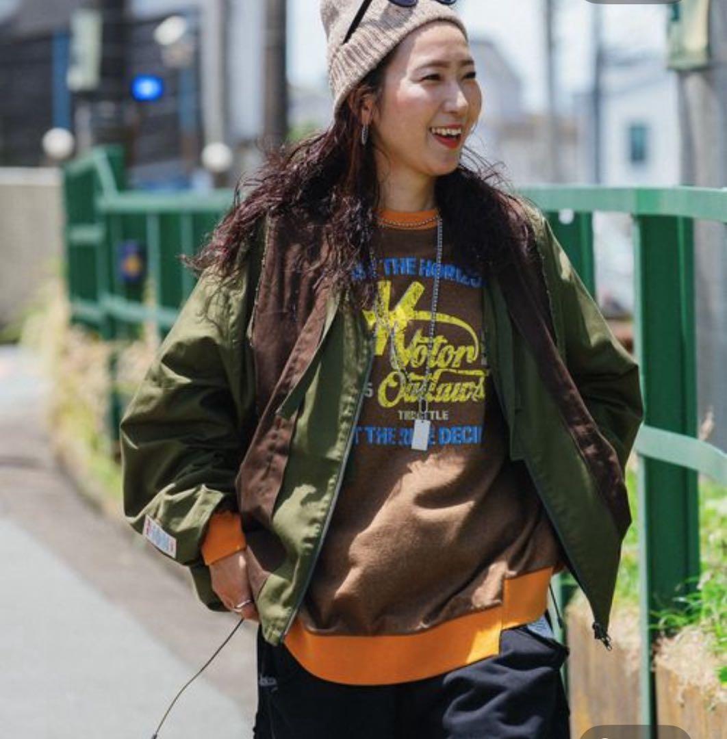 ニコアンド［be with M］ Misayo ミリリメイクジャケット カーキ